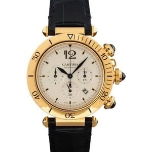 Pasha De Cartier 18k Yellow Gold