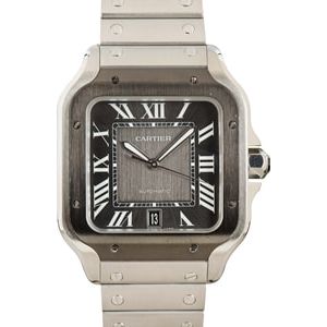 Cartier Santos De Cartier Stainless Steel Large Model