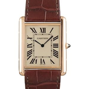 Cartier Tank Louis 18k Rose Gold