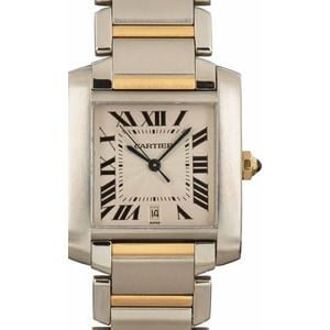 Pre-Owned Cartier Tank Francaise Steel & Gold