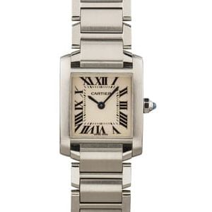 Used Cartier Tank Francaise Roman