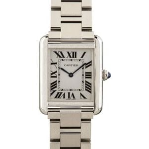 Cartier Tank Solo Stainless Steel Small Model