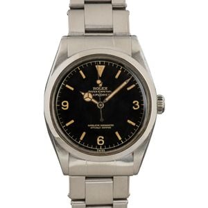 Vintage Rolex Explorer 1016 Black