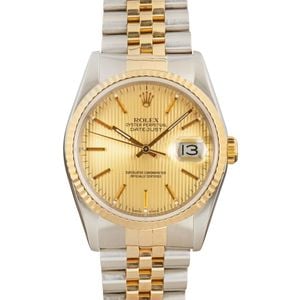 Rolex Datejust 16233 Tapestry Dial