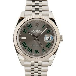 Rolex Datejust 41 Ref 126334 Slate Roman Dial