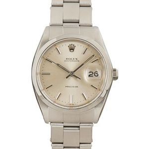 Rolex Oyster Date 6694 Silver Dial