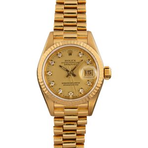 Rolex Lady-Datejust President 69178 Diamond Dial