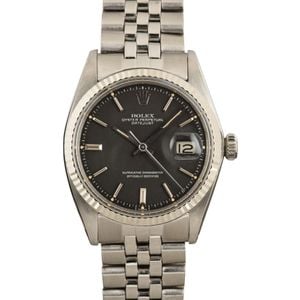 Rolex Vintage Datejust 1601 Black Dial