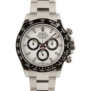 Used Rolex Daytona 116500 White Dial