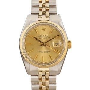 Rolex Datejust 16013 Champagne Dial