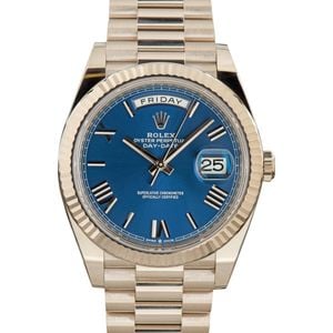 Rolex Day-Date 40 President 228239 Blue Dial