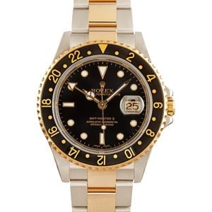 Rolex GMT-Master II Ref 16713 Two Tone Oyster Bracelet