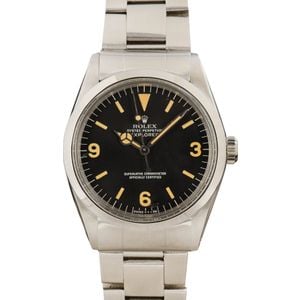 Vintage Men's Rolex Explorer 1016