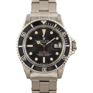 Rolex Vintage Submariner 1680 "Red Sub"