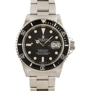 Rolex Submariner 16800 Stainless Oyster