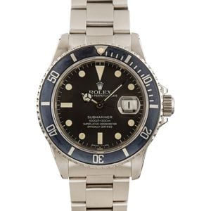 Men's Rolex Submariner 16800 Stainless Steel