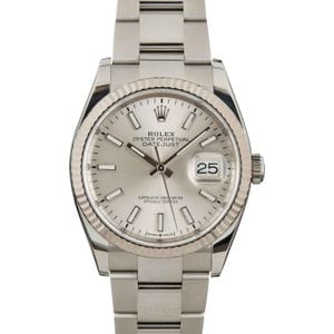 Rolex Datejust 126234 Silver Dial