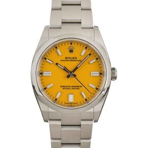 Rolex Oyster Perpetual 126000 Yellow Dial