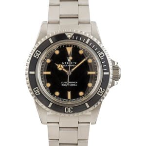 Vintage 1987 Rolex Submariner Ref 5513