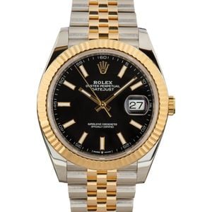 Rolex Datejust 41 Ref 126333 Black Dial