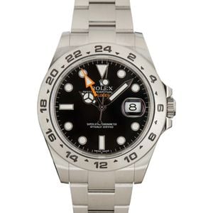 Rolex Explorer II 216570 Black 42MM