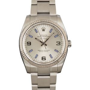 Rolex Air-King 114234 Silver Dial