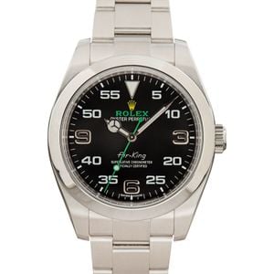 Rolex Air-King 116900 Black Dial