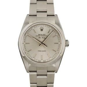 Rolex Air King 14000M Silver Dial