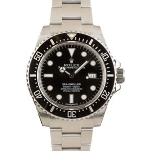 Rolex 116600 Sea-Dweller Ceramic Black Bezel