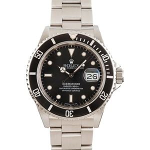 Rolex Submariner Ref 16610 Stainless Steel