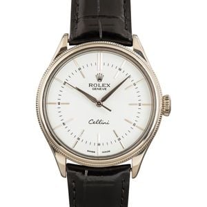 Rolex Cellini 50509 White Dial