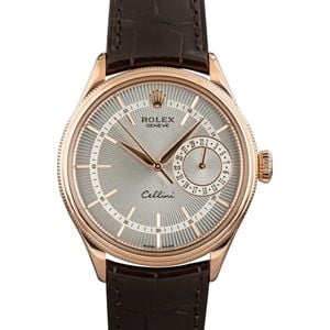 Rolex Cellini 50515 Silver Guilloche Dial