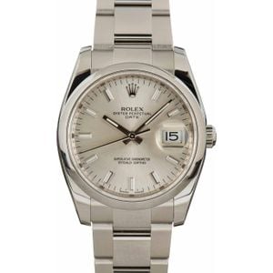 Certified Pre Owned Rolex Date 115200