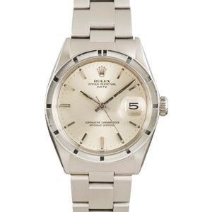 Pre-Owned Rolex Date 1501 Steel Oyster