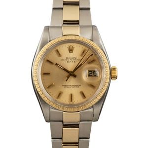 Vintage Rolex Date 1505 Champagne Dial