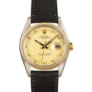 Rolex Date 1505 Champagne Dial