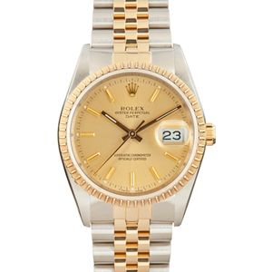 Rolex Date Ref 15223 Two Tone