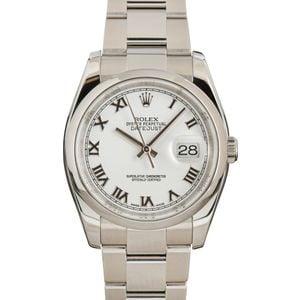 Rolex Datejust 116200 White Dial