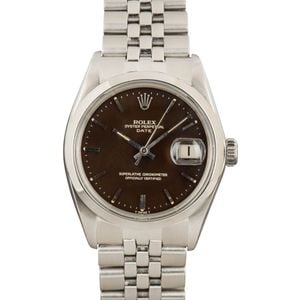 Rolex Date 1500 Black Dial