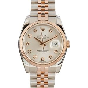 Rolex Datejust 116231 Steel & 18k Everose Gold