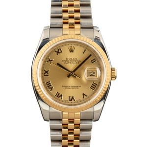 Datejust Rolex 116233 Roman Dial