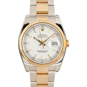 Rolex Datejust 116233 White Dial