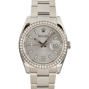 Pre-Owned Rolex Diamond Datejust 116244