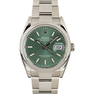 Rolex Datejust 126200 Green Dial