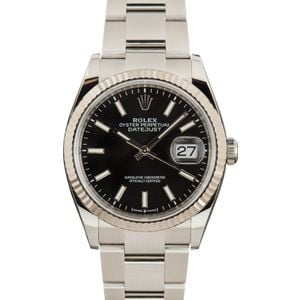 Rolex Datejust 126234 Black Dial