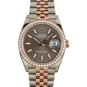 Rolex Datejust 126281 Stainless Steel & 18k Everose Gold