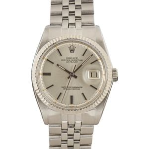 Rolex Datejust 1601 Silver Dial