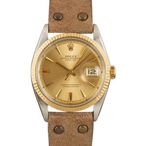 Rolex Datejust 1601 Stainless Steel & Yellow Gold