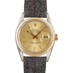 Rolex Datejust 16013 Steel & 18k Yellow Gold