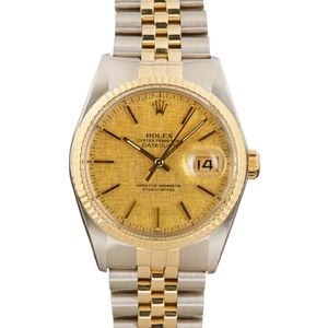 Rolex Datejust 16013 Linen Dial